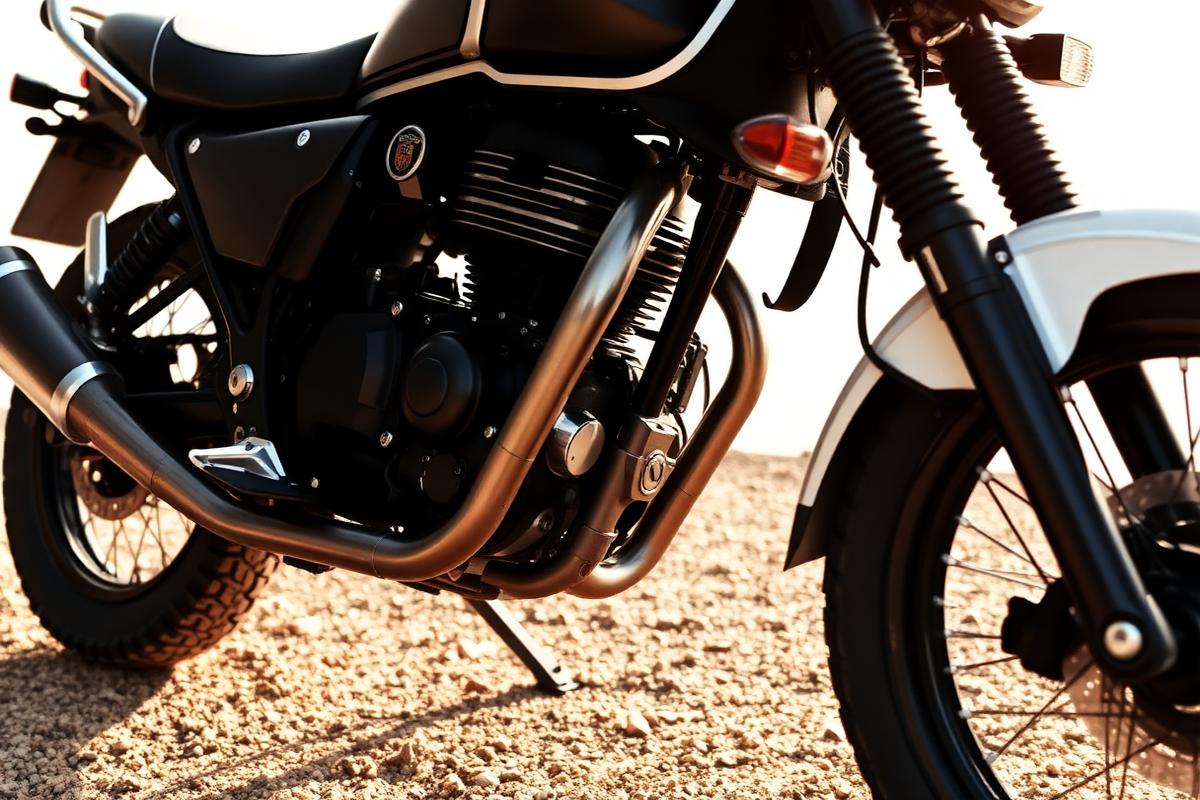 Adventure motorcycle suited to a Mustang trip from Pokhara